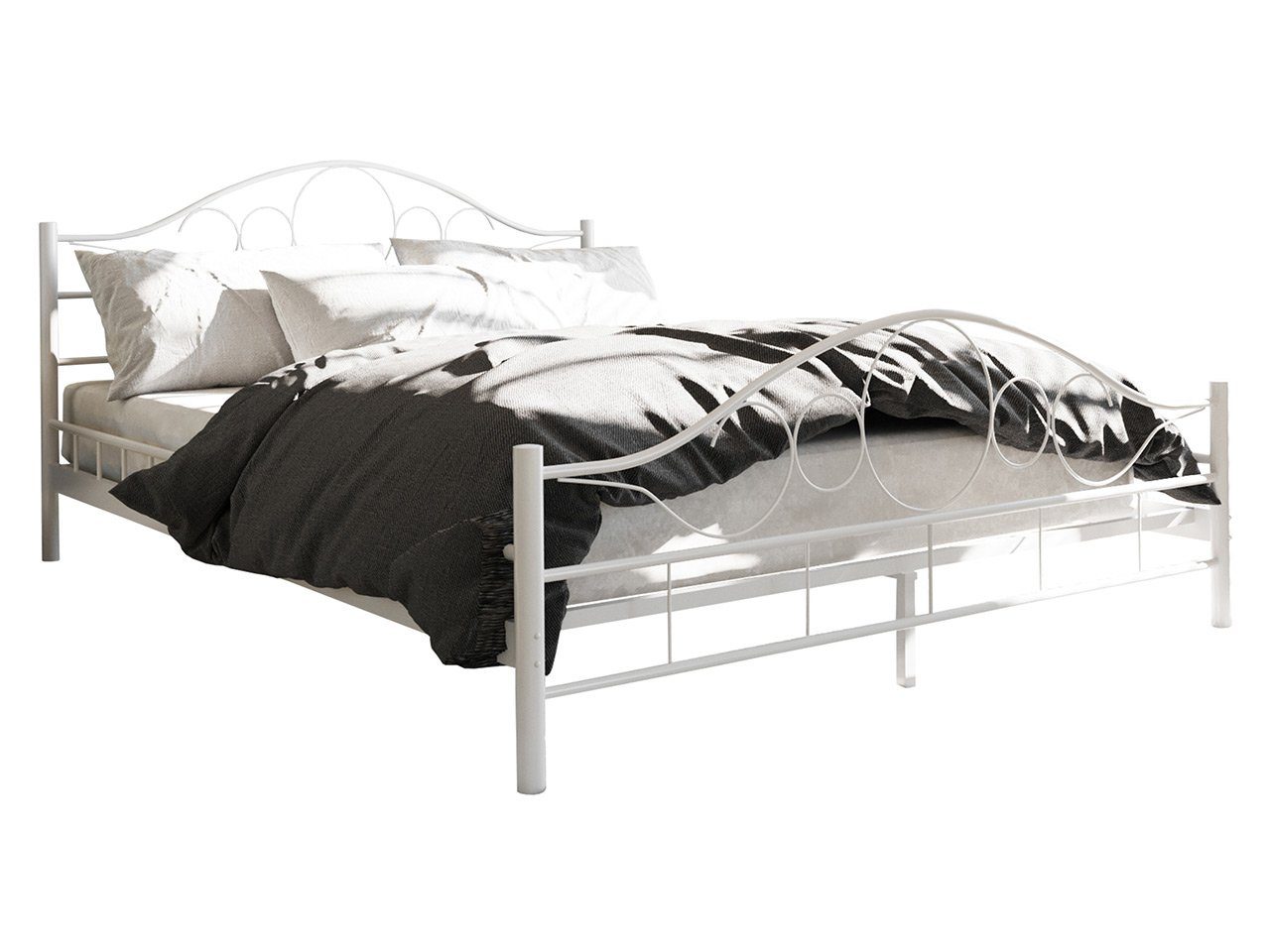 MIRJAN24 Metallbett Noremi (Bettgestell mit Lattenrost), günstig online kaufen