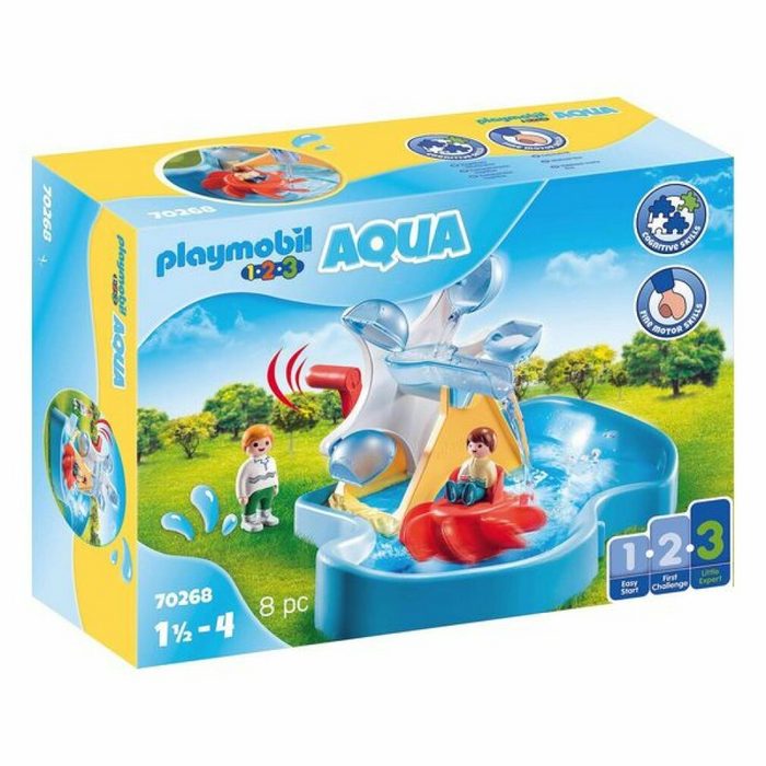 Playmobil® Spielwelt Playset 1 2 3 Aquatic Carrousel Playmobil 70268 (8 pcs)