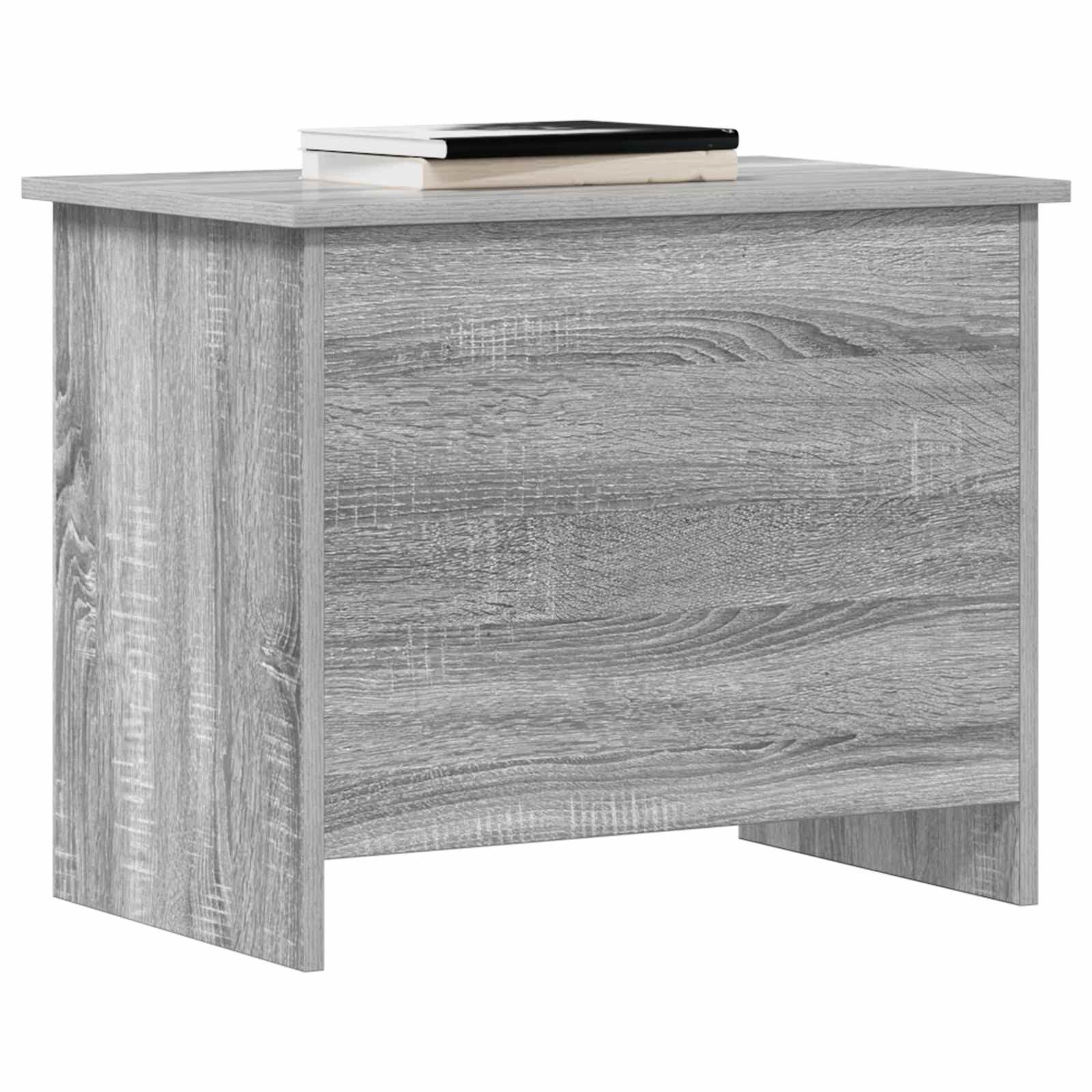 vidaXL Aufbewahrungsbox Aufbewahrungstruhe Grau Sonoma 60 x 40 x 50 cm Holzwerkstoff (1 St)