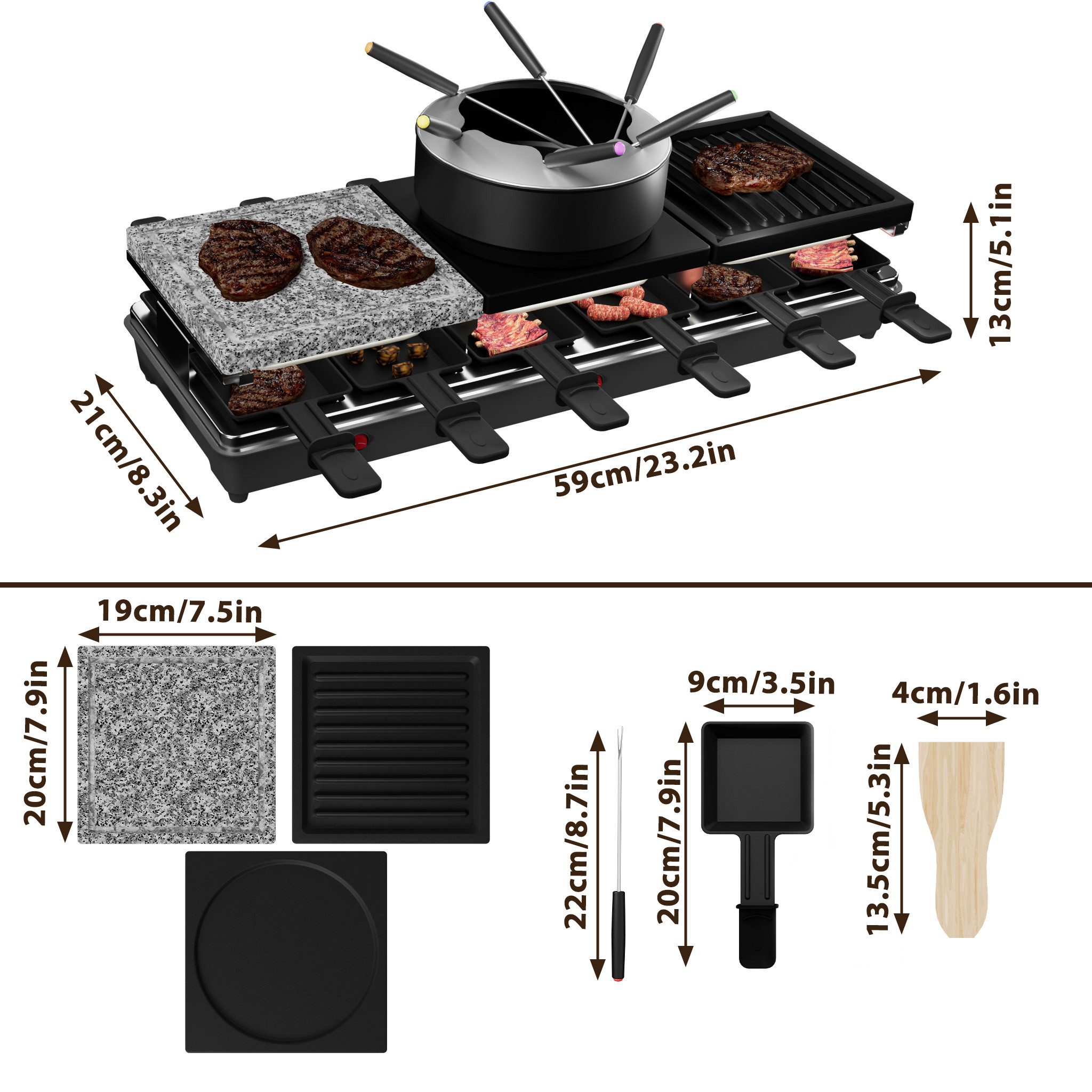 FIVMEN Raclette Grill - Bild 2