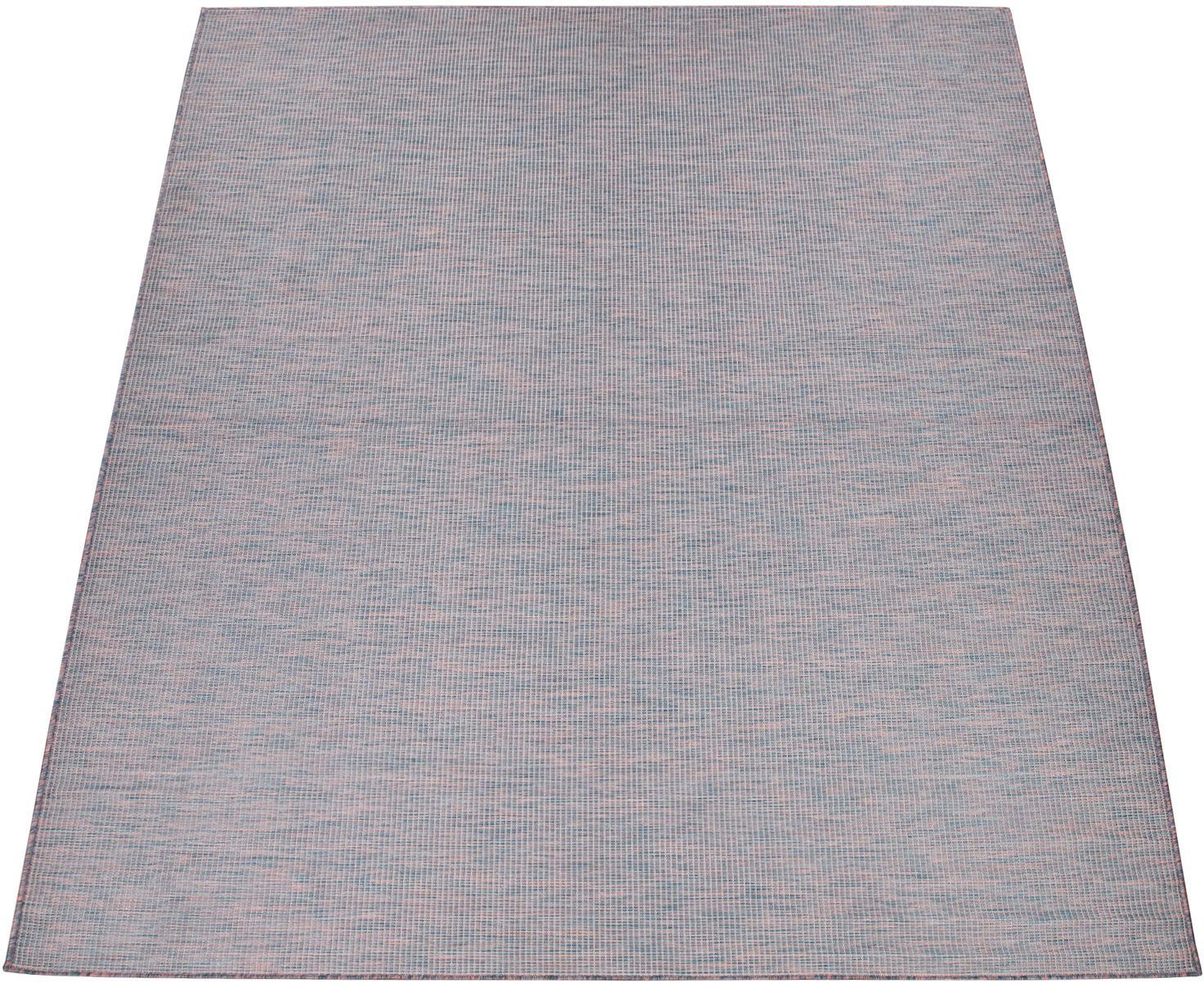 rechteckig, Paco Sonset, Wohnzimmer und Outdoor Höhe: lila Teppich In- meliert, Flachgewebe, 4 mm, geeignet, Home,