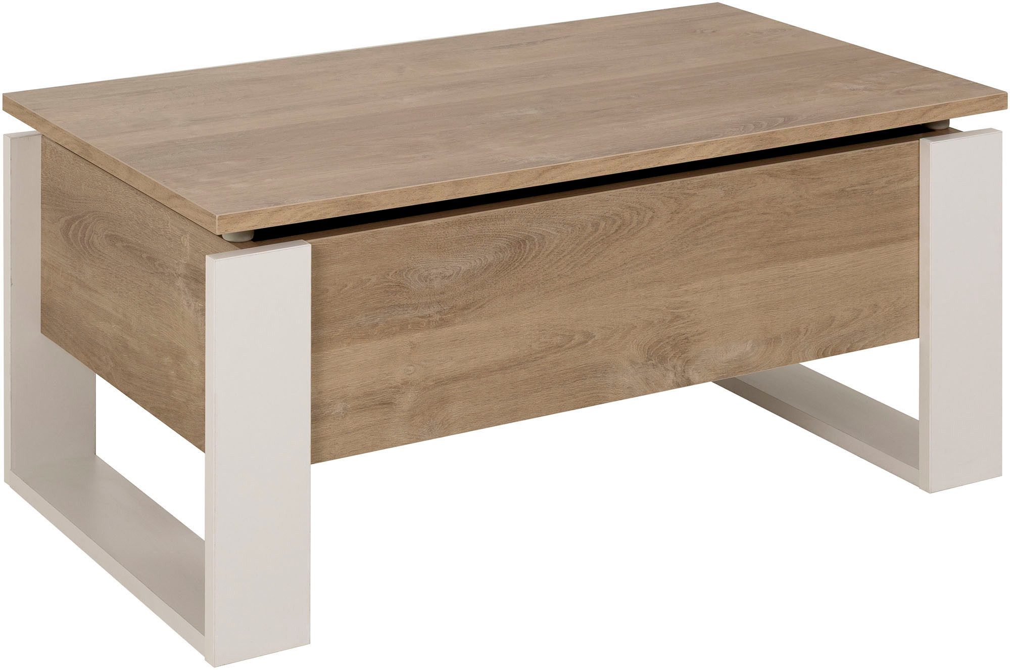 Gami Couchtisch DENVER, Hochklappbare Tischplatte