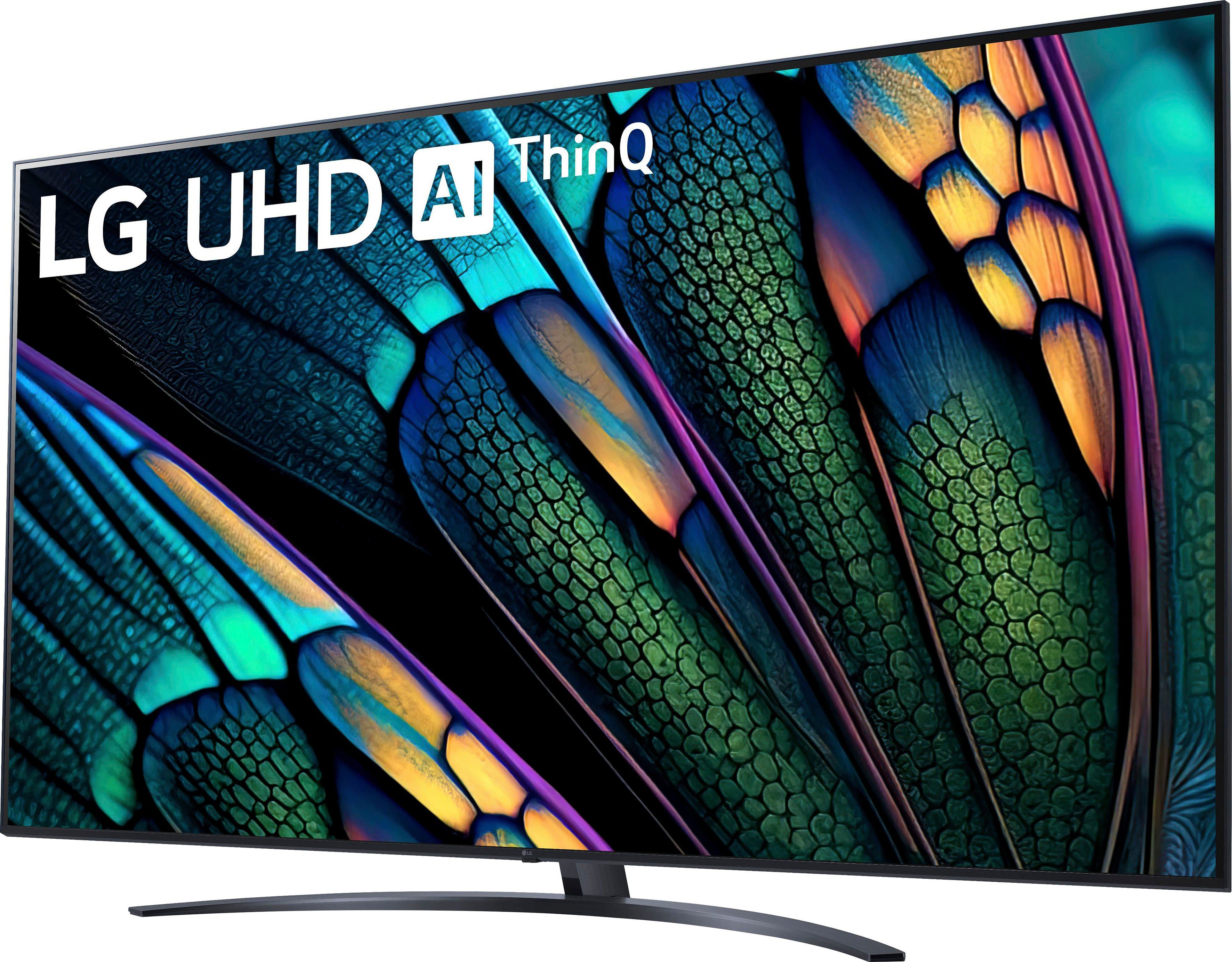 Smart-TV, cm/86 UHD,α7 LED-Fernseher HD, 4K Brightness AI-Prozessor,HDR10,AI Pro,AI Sound LG Gen6 4K Zoll, Ultra (218 Control) 86UR81006LA