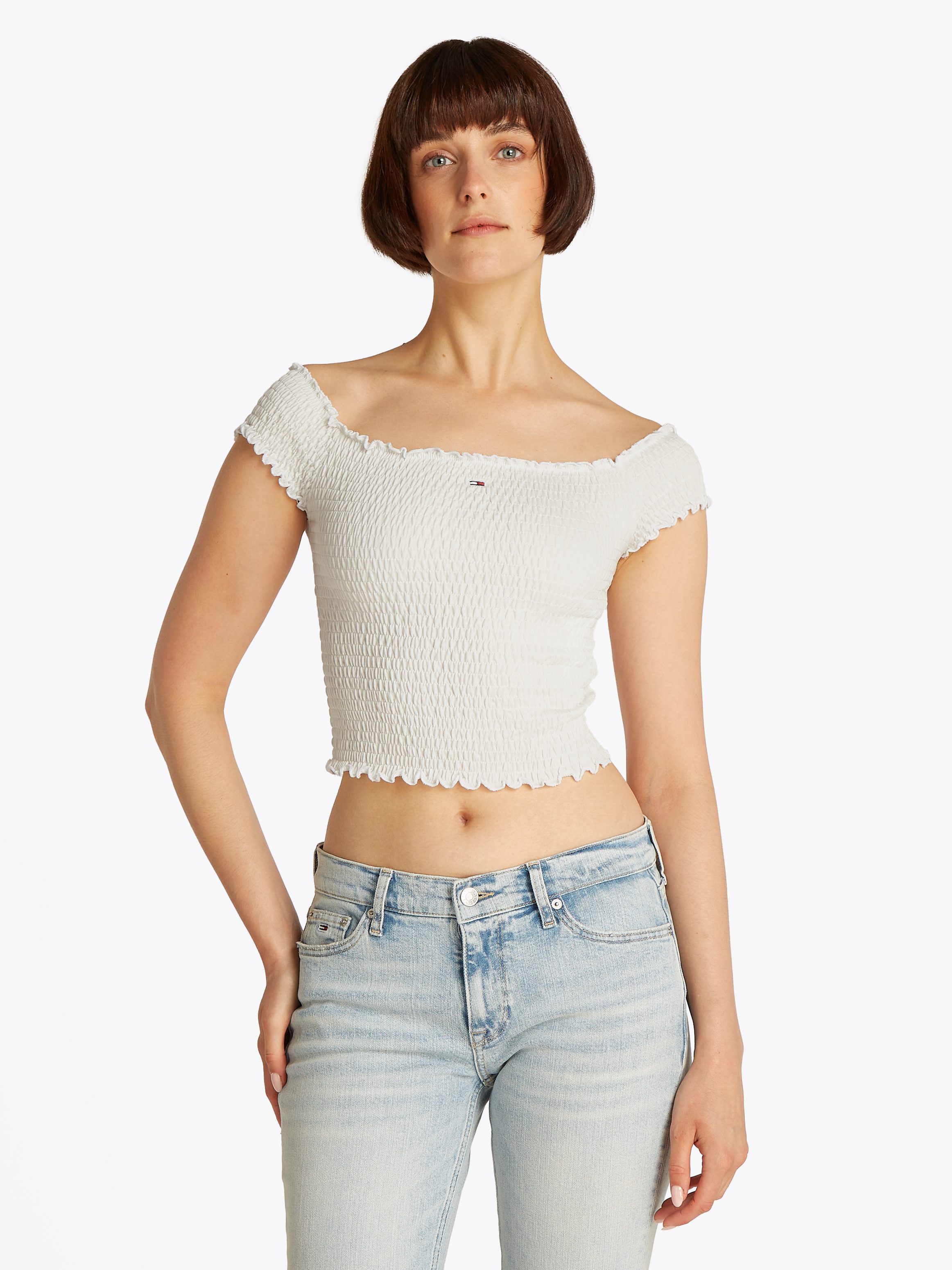 Tommy Jeans Smoktop TJW CRP SMOCK günstig online kaufen