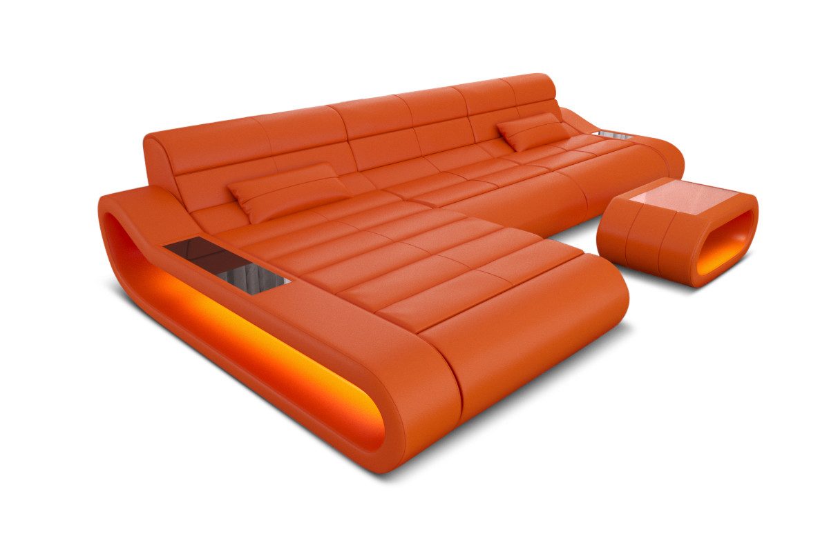 Sofa Dreams Ecksofa Ledercouch Ledersofa Concept günstig online kaufen