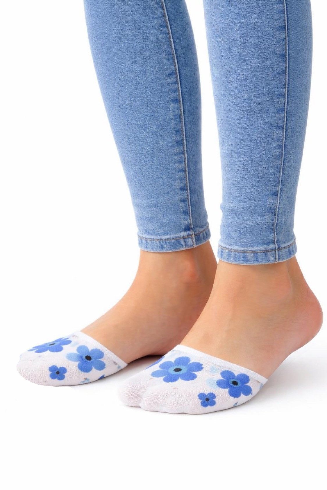 Cocain underwear Zehlinge Damen Füsslinge halbe Socken Zehling für fersenfreie Schuhe Baumwolle (6 Paar) gute Luftzirkulation – Bild 3 von 3