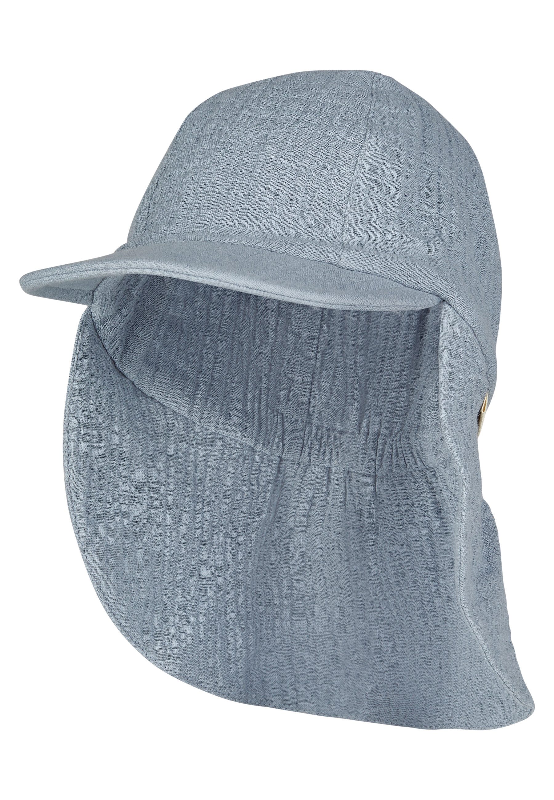 Sterntaler® Beanie Schirmmütze mit Nackenschutz Musselin günstig online kaufen