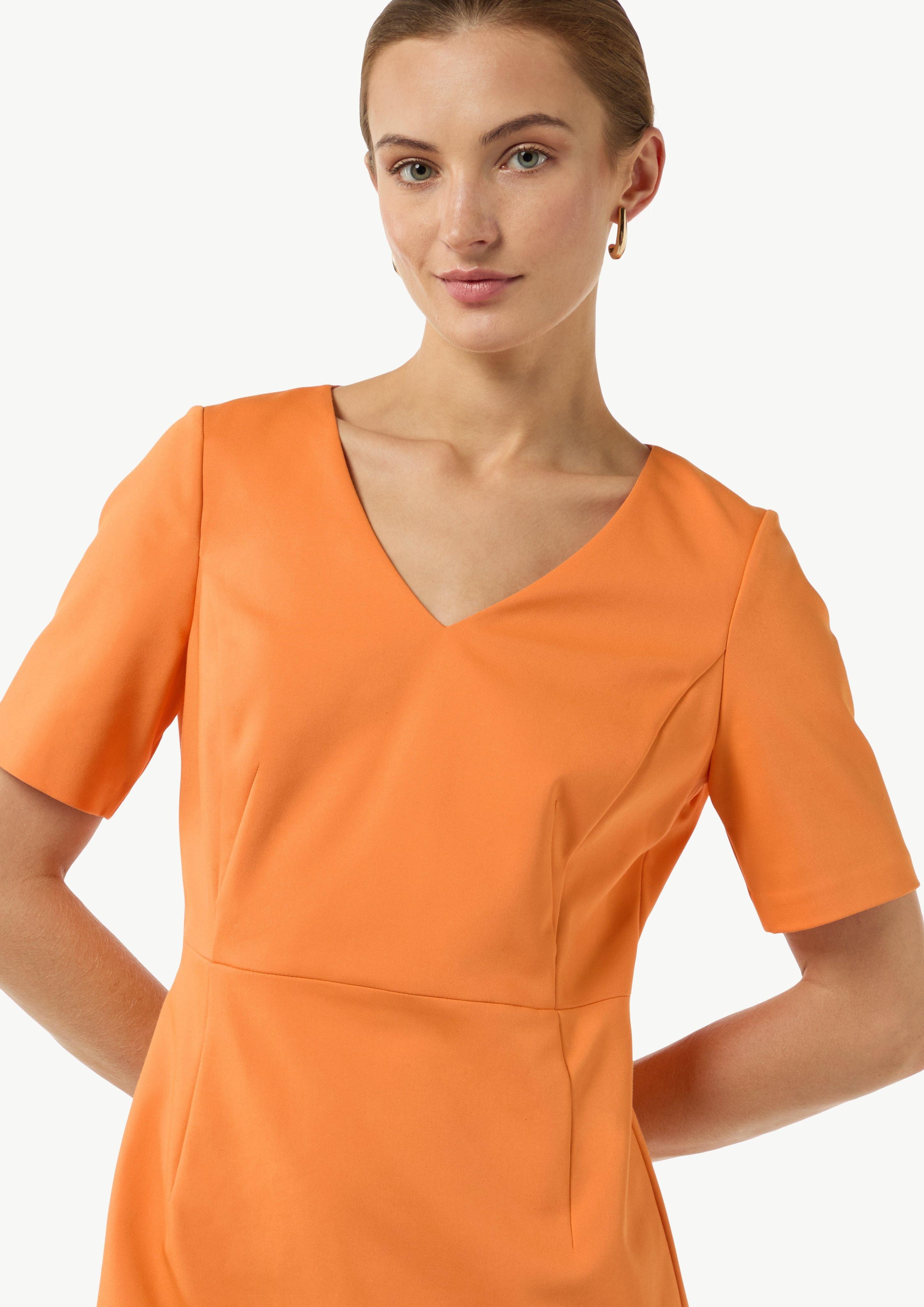 Comma Minikleid Etuikleid aus Baumwollmix günstig online kaufen