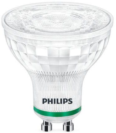 Philips LED-Leuchtmittel Classic LED-B-Label Lampe 50W GU10 Kaltweiß 1er P,  GU10, Tageslichtweiß, Modernste LED Technologie - Extrem lange Lebensdauer  von bis zu 50 Jahren
