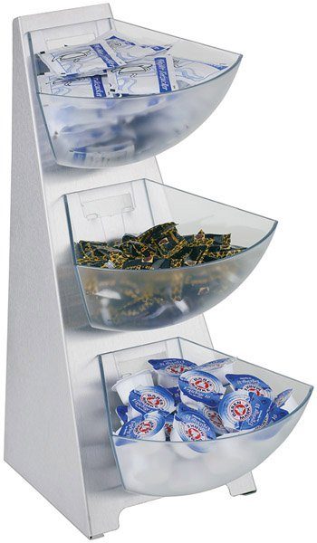 APS Küchenregal, Edelstahl/Kunststoff, Inhalt Schütten 1 Liter