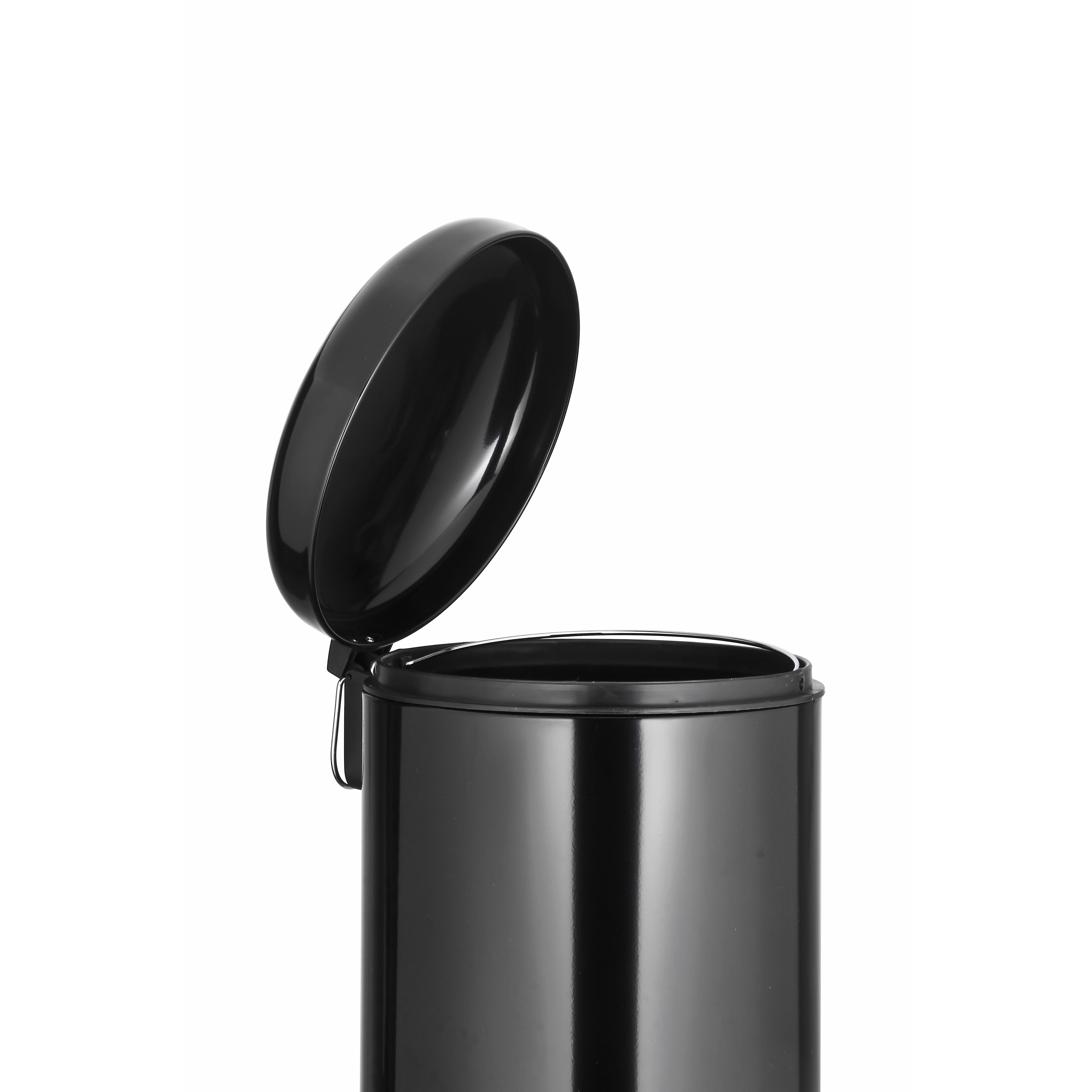 Ribelli Mülltrennsystem Mülleimer, 30 L, schwarz, Ø 30 x 69,5 cm