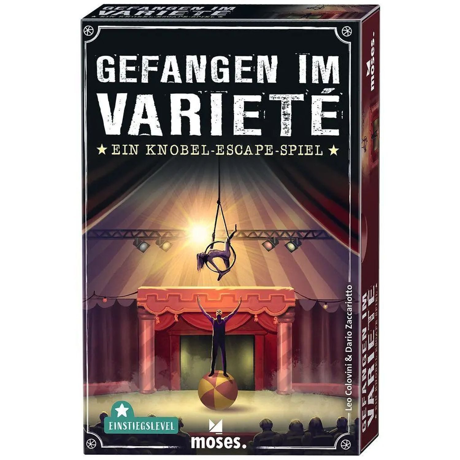 Moses. Verlag Spiel Gefangen im Varieté