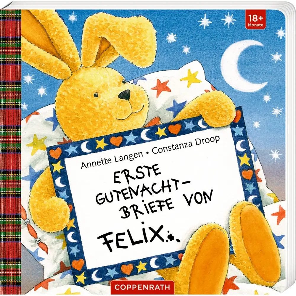 COPPENRATH DIE SPIEGELBURG Zeichenalbum Erste Gutenacht-Briefe von Felix (Pappbilderbuch)