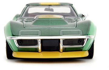 JADA Modellauto Modellauto Street Fighter 1969 Chevrolet Stingray mit Figur 253255061