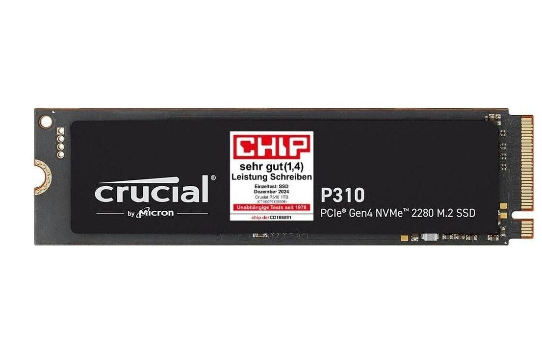 Crucial Crucial P310 2280 1TB 2280 + Acronis True Image SSD-Festplatte (1TB)