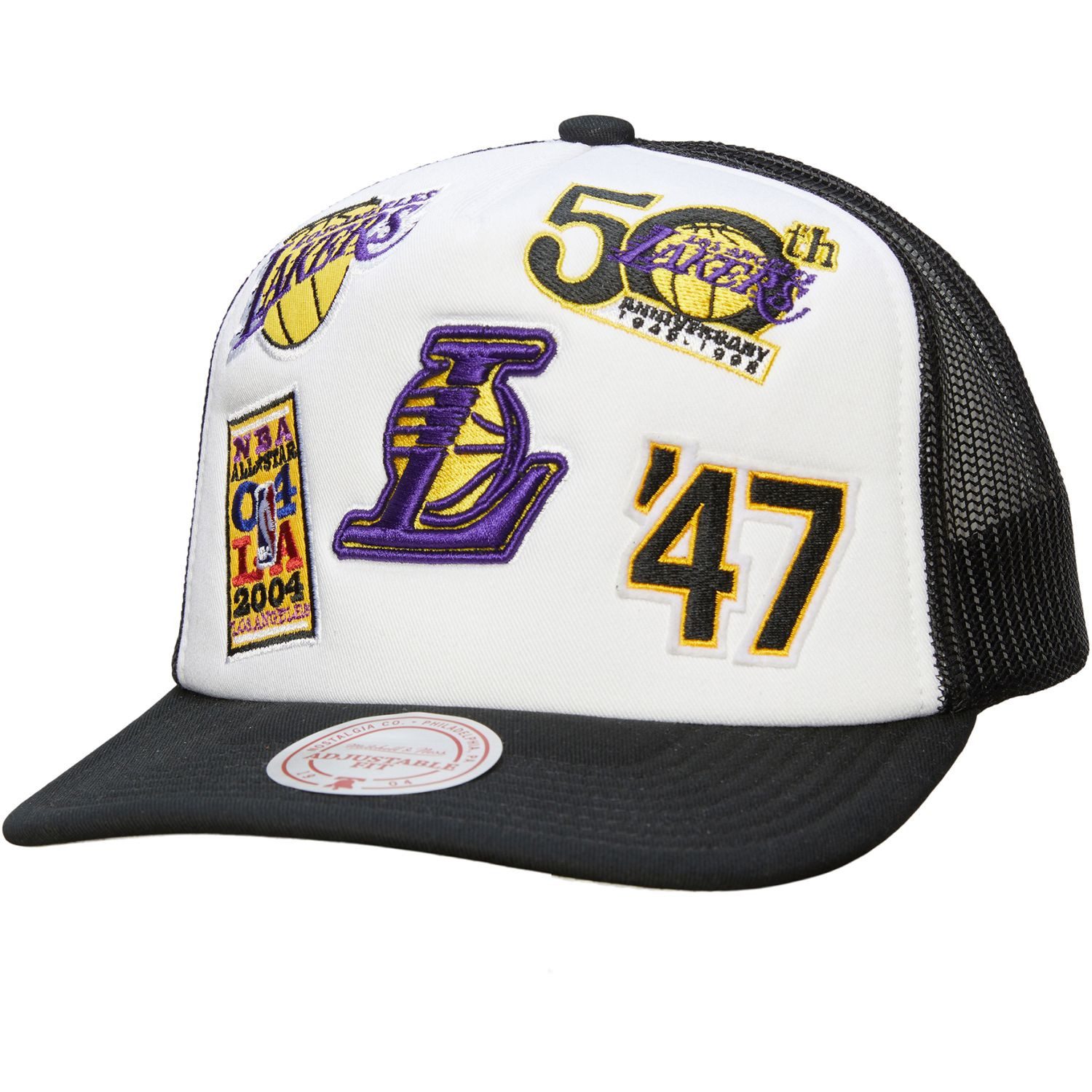 Snapback Cap Trucker GRIDLOCK Los Angeles Lakers