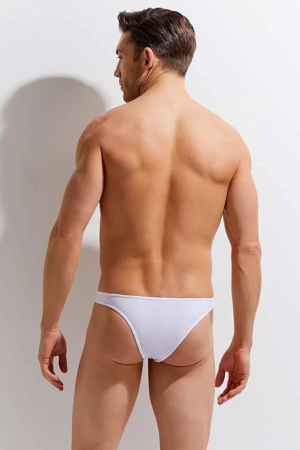 Mellice Slip Herren Brazilian Slip Unterhose Baumwollqualität