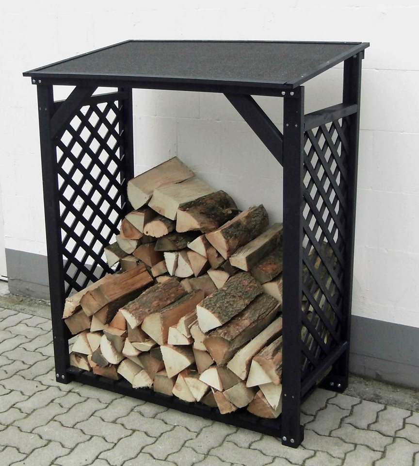 promadino Kaminholzregal »Speyer«, BxTxH119,50x68x148 cm