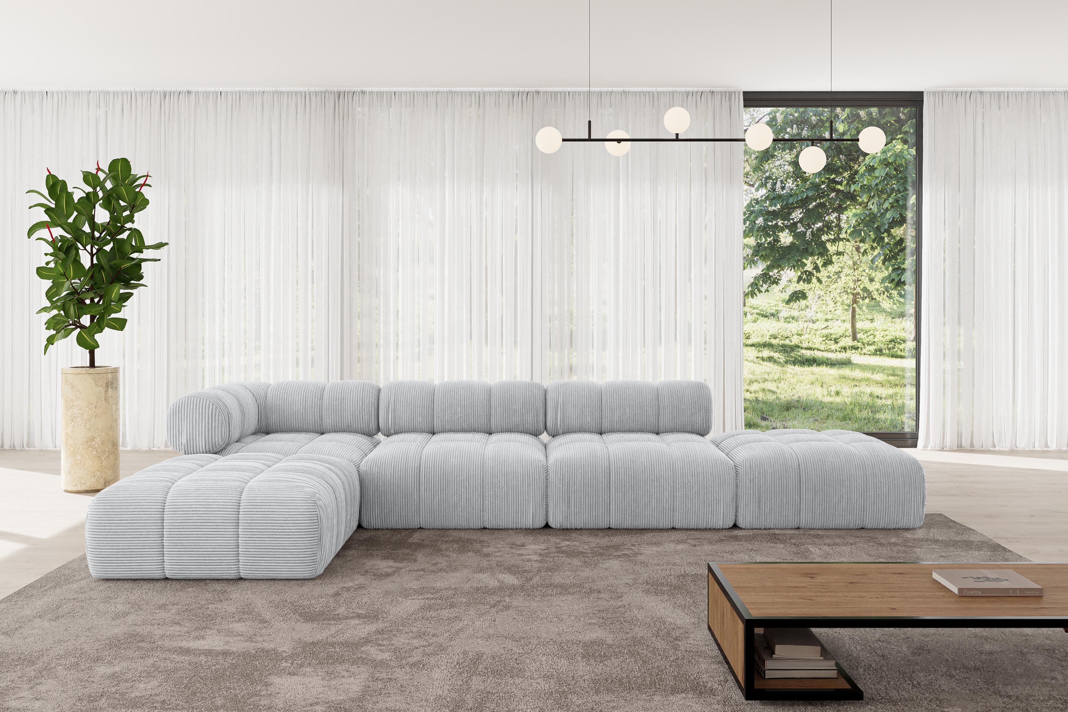 ALTDECOR Ecksofa Kerru-L2, Sofa Praktische Bequeme günstig online kaufen