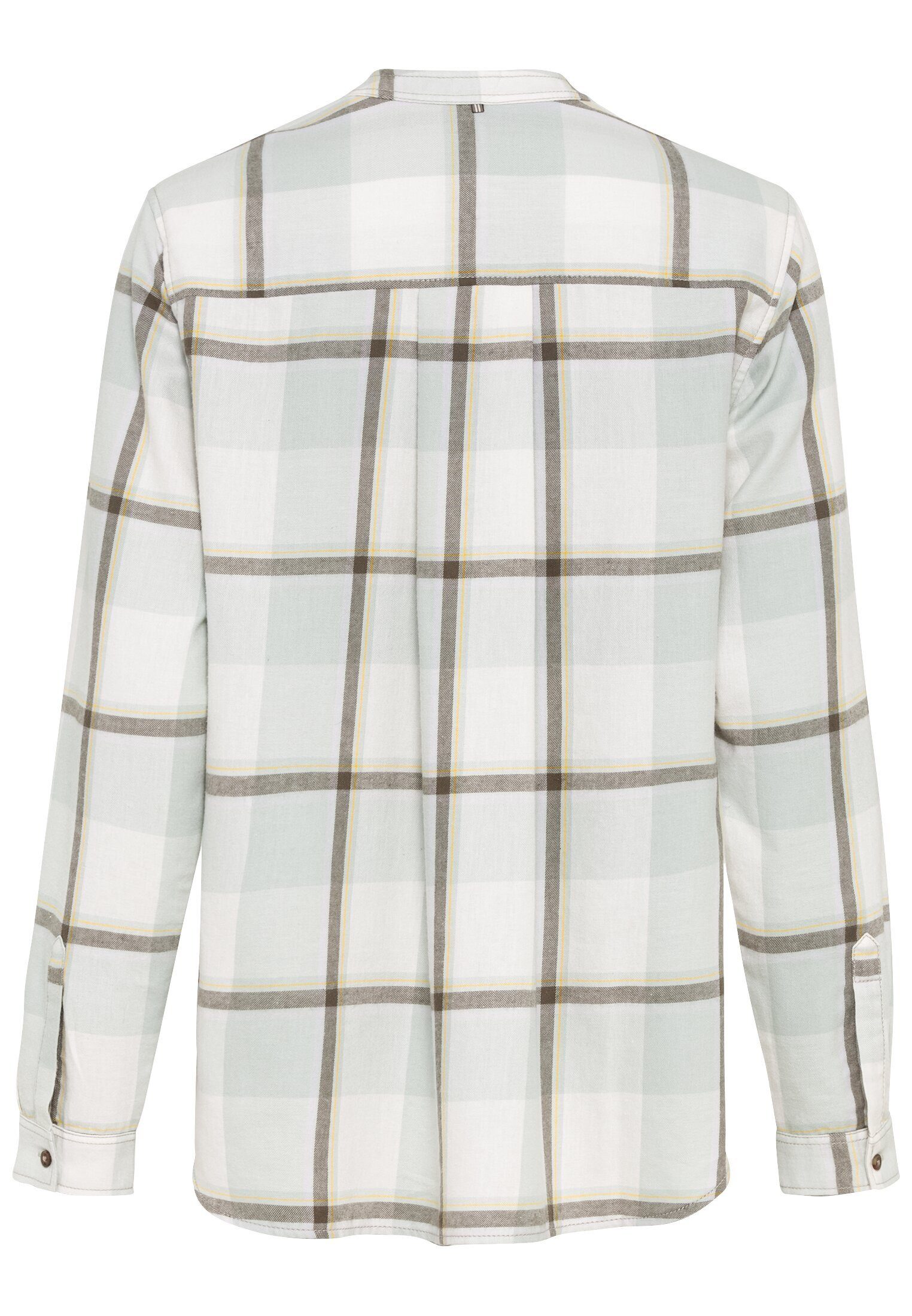 camel active Langarmbluse Karobluse aus Baumwollmix günstig online kaufen