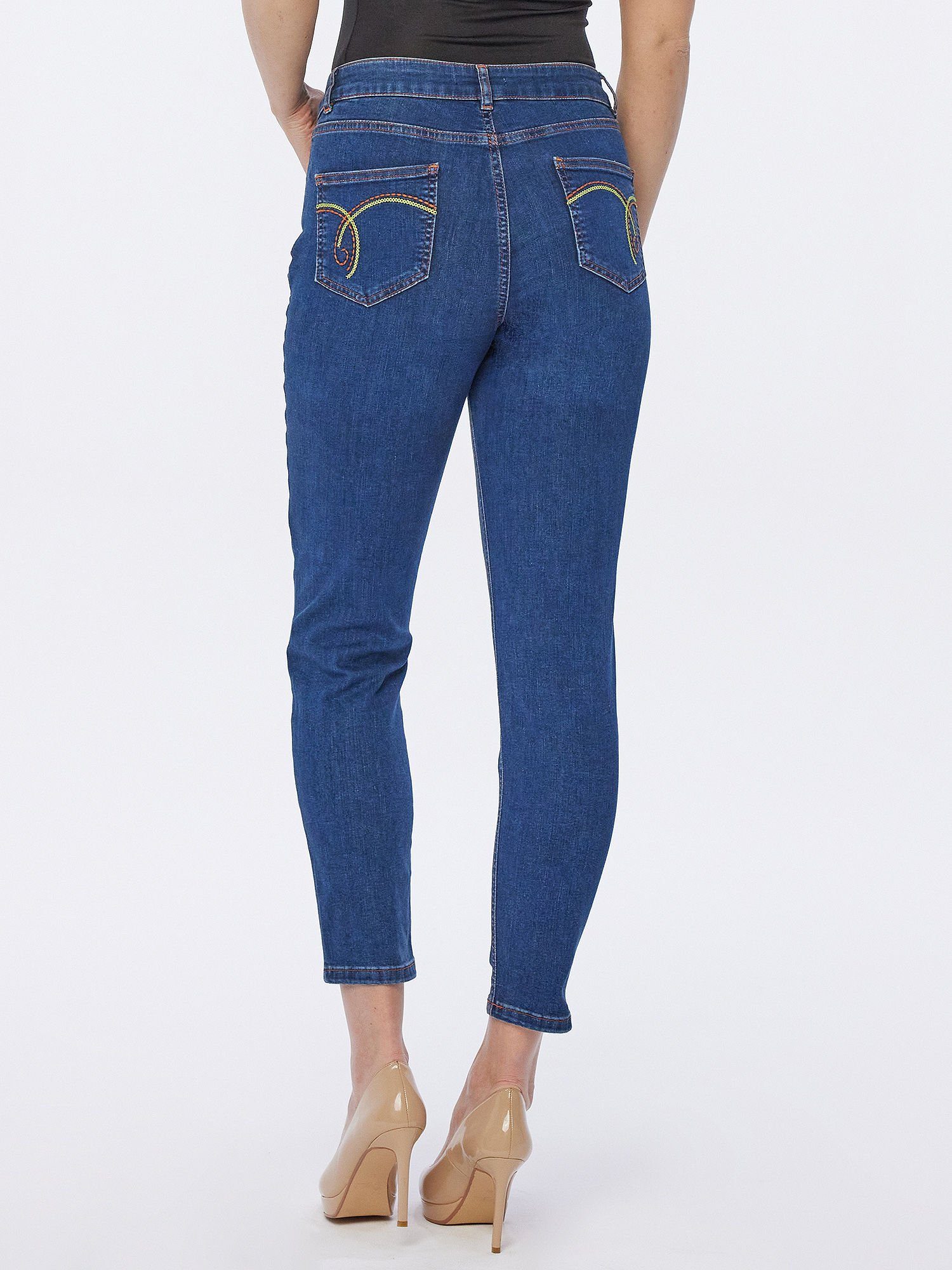 Christian Materne Skinny-fit-Jeans Denim-Hose koerpernah mit günstig online kaufen