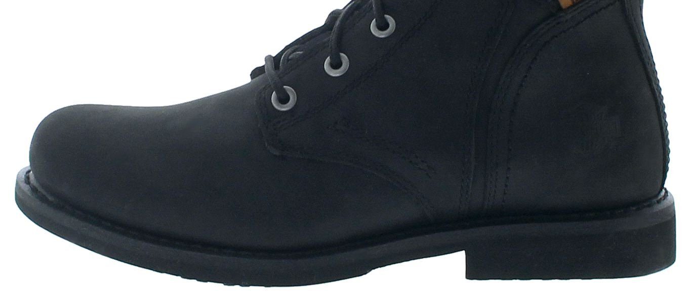 HARLEY-DAVIDSON D97025 Herren Schnürstiefel Schwarz Bikerboots CE zertifiziert
