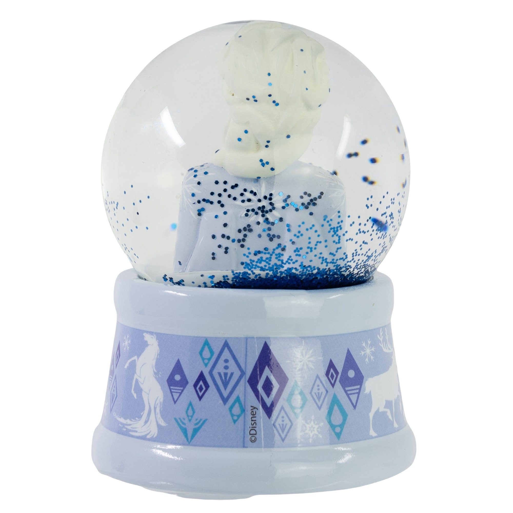 Disney Dekokugel Disney Die Eiskönigin Elsa mini Glaskugel Schneekugel 9 x 7 cm