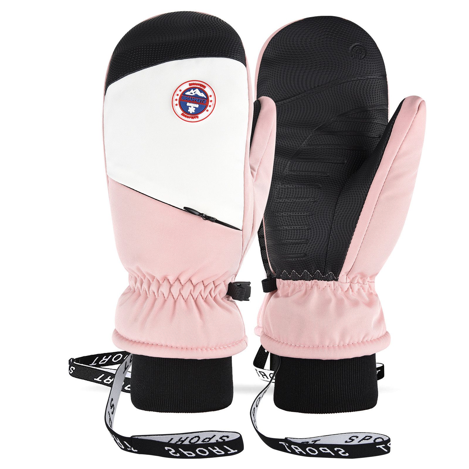 Skihandschuhe Warm Winterhandschuhe,Wasserdichte Thermohandschuhe für Frauen