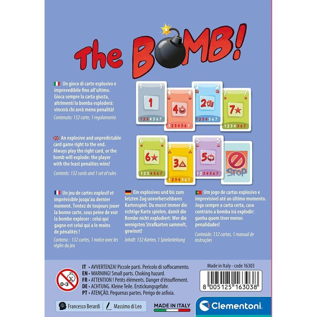 Spiel CLEMENTONI Kartenspiel Bomba
