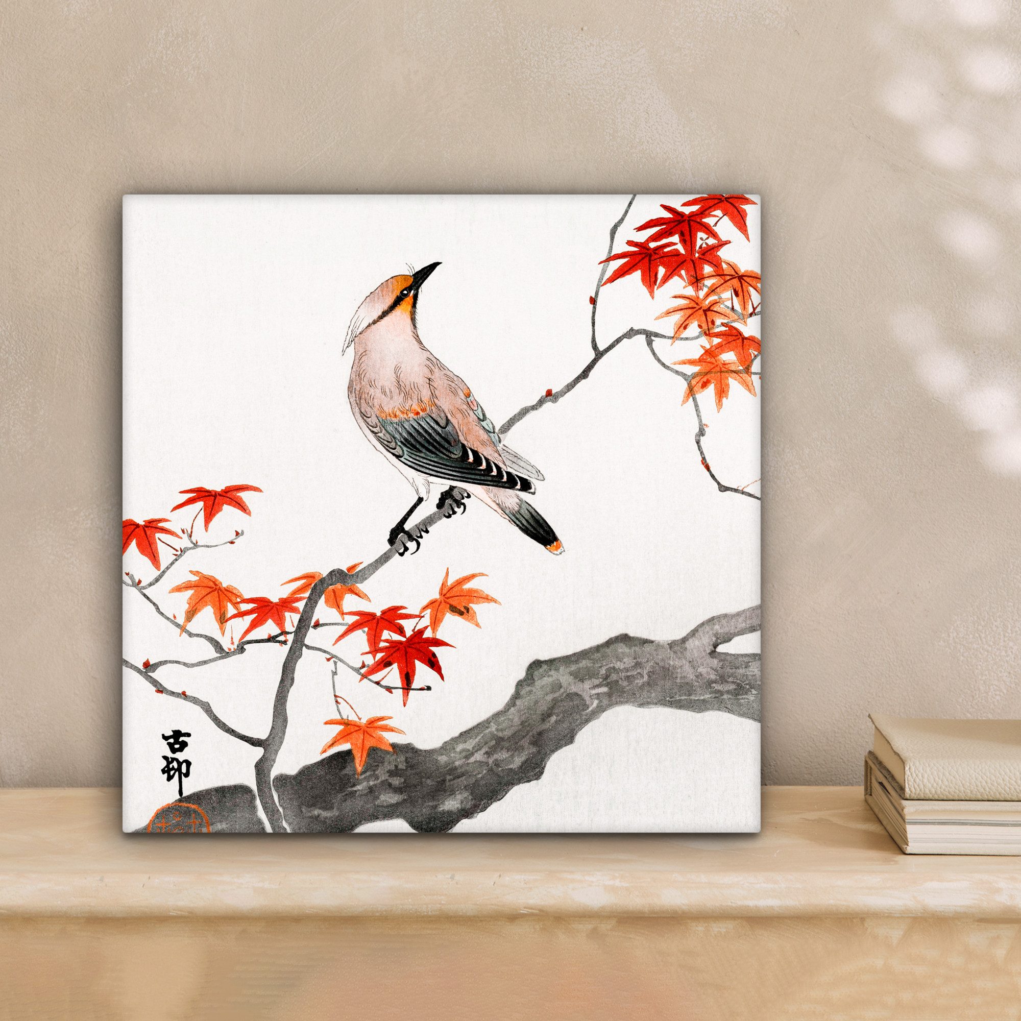 OneMillionCanvasses® Leinwandbild Vintage - Vogel - günstig online kaufen