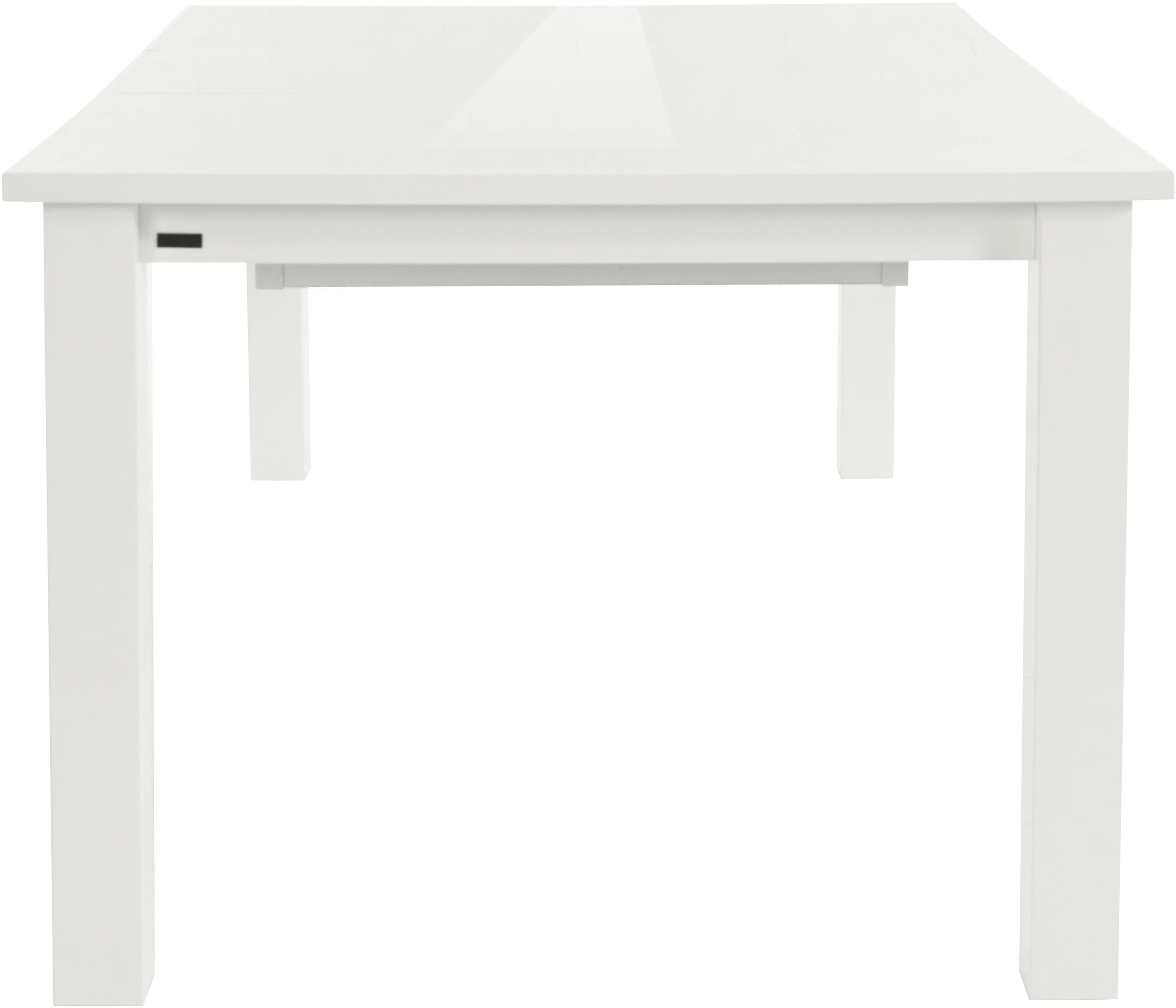 INOSIGN Esstisch Dunja, Tischplatte lackiert, cm MDF Höhe 76 hochglänzend Einlegetischplatte