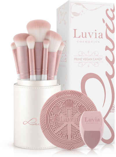 Luvia Cosmetics Kosmetikpinsel-Set »Prime Vegan Candy«, 10 tlg.