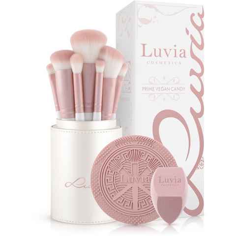 Luvia Cosmetics Kosmetikpinsel-Set Prime Vegan Candy, 10 tlg.