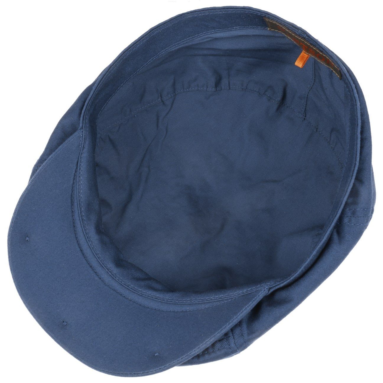 dunkelblau (1-St) mit Schirmmütze Cap Flat Schirm Stetson