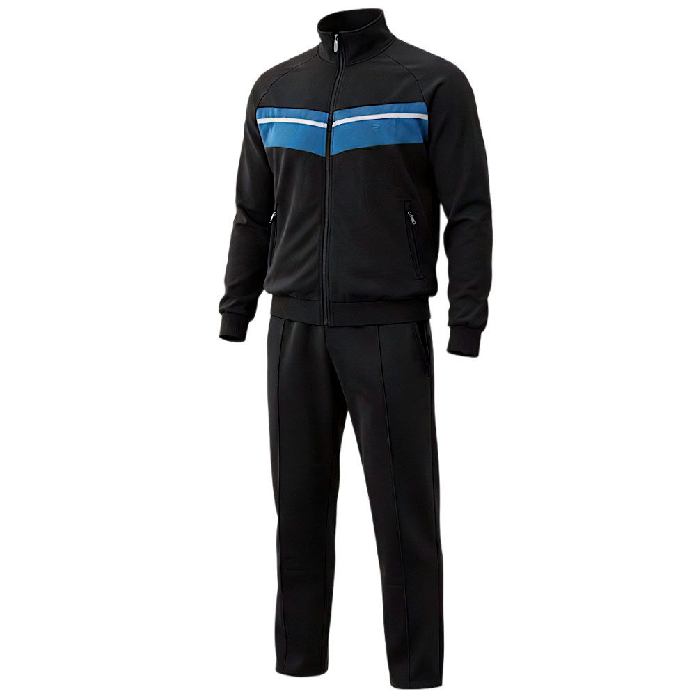 Herbold Sportswear Trainingsanzug Herren Freizeitanzug Kuranzug (2-tlg), mit Reißverschlussjacke und Biesenhose, auch Kurzgröße – Bild 2 von 5