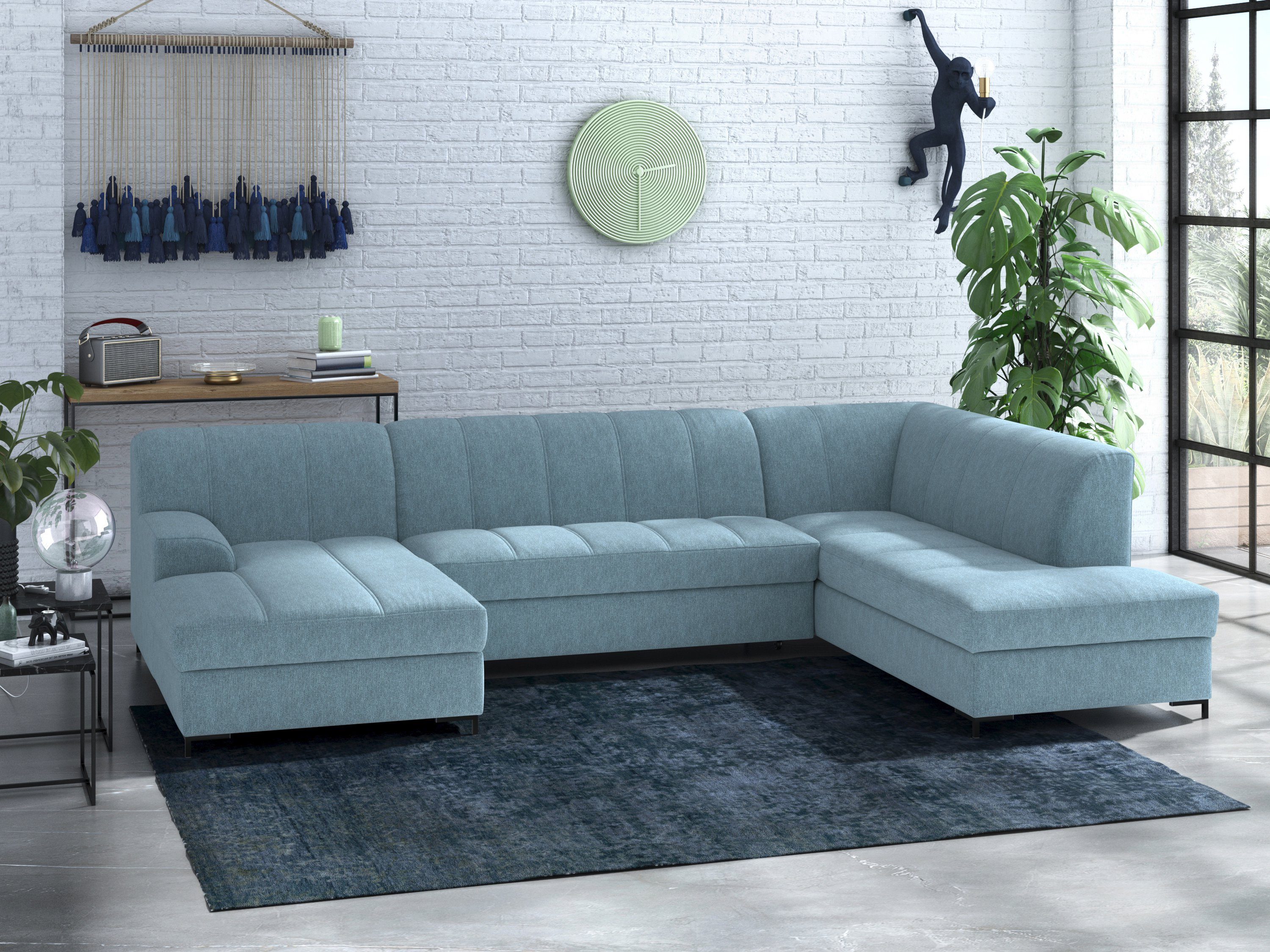 INOSIGN Wohnlandschaft Balme, moderne Formensprache, zeitloses günstig online kaufen