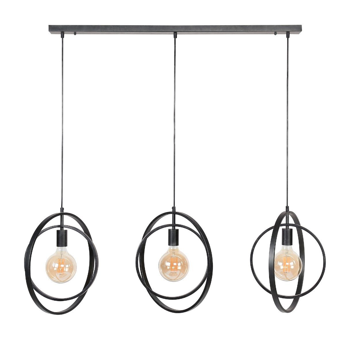 Liadomo Pendelleuchte Houston, ohne Leuchtmittel, Hängelampe im rustikalen Industrial Style