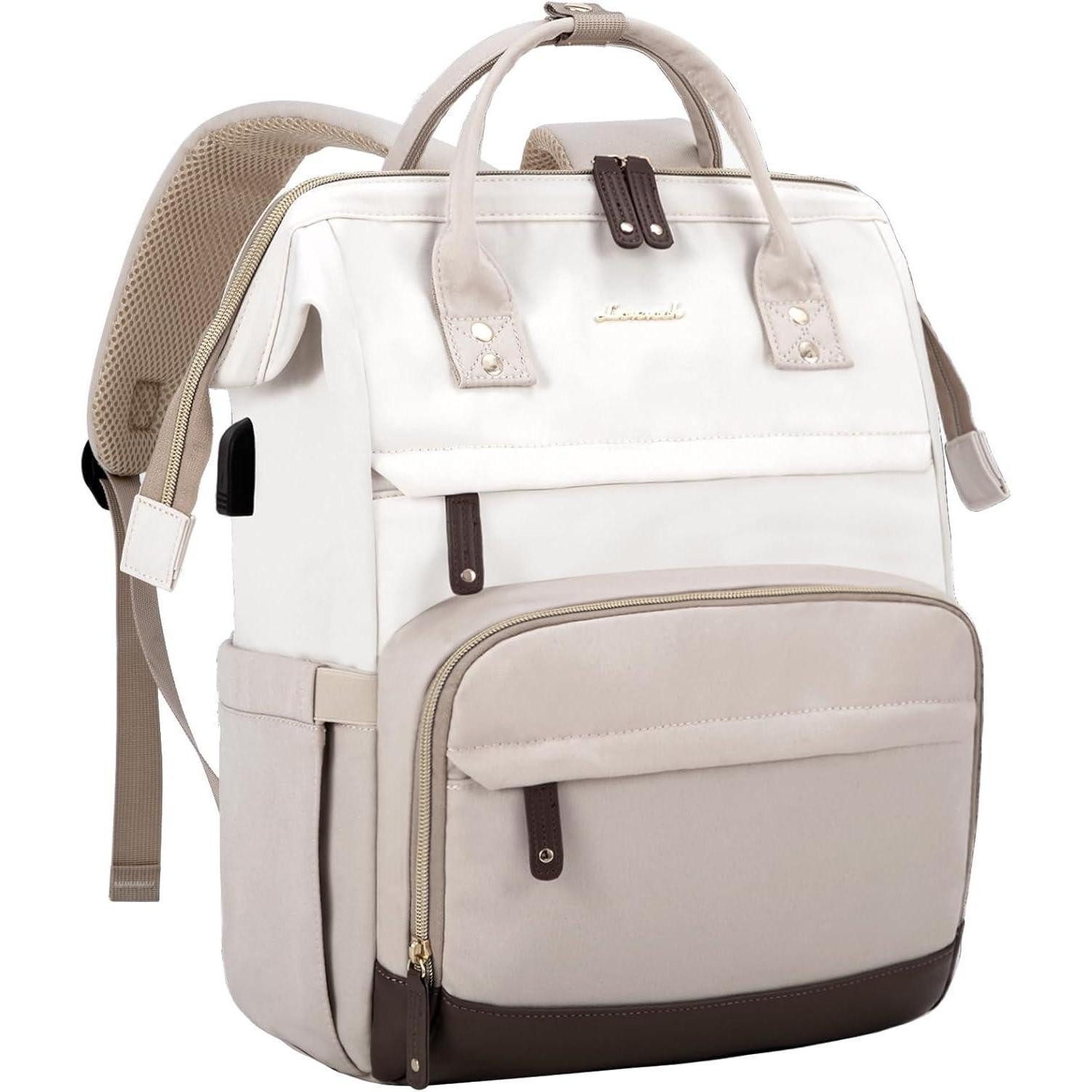 Laptoprucksack Damen Rucksack Laptop 15.6 Zoll Schulrucksack Mädchen Teenager