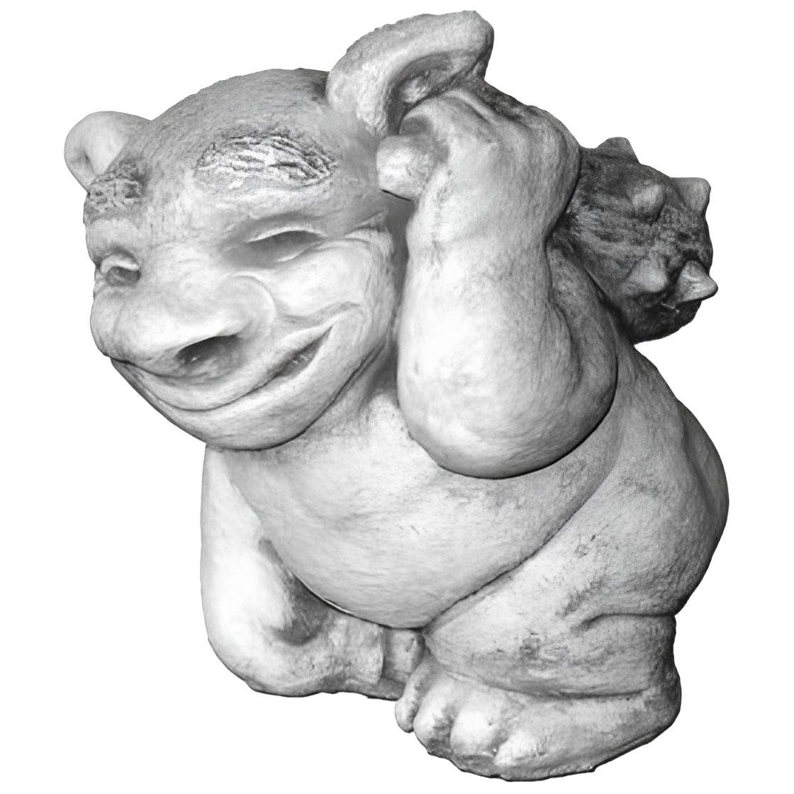 Skulptur Troll Skulptur Design Figur Statue Garten Figuren Statuen
