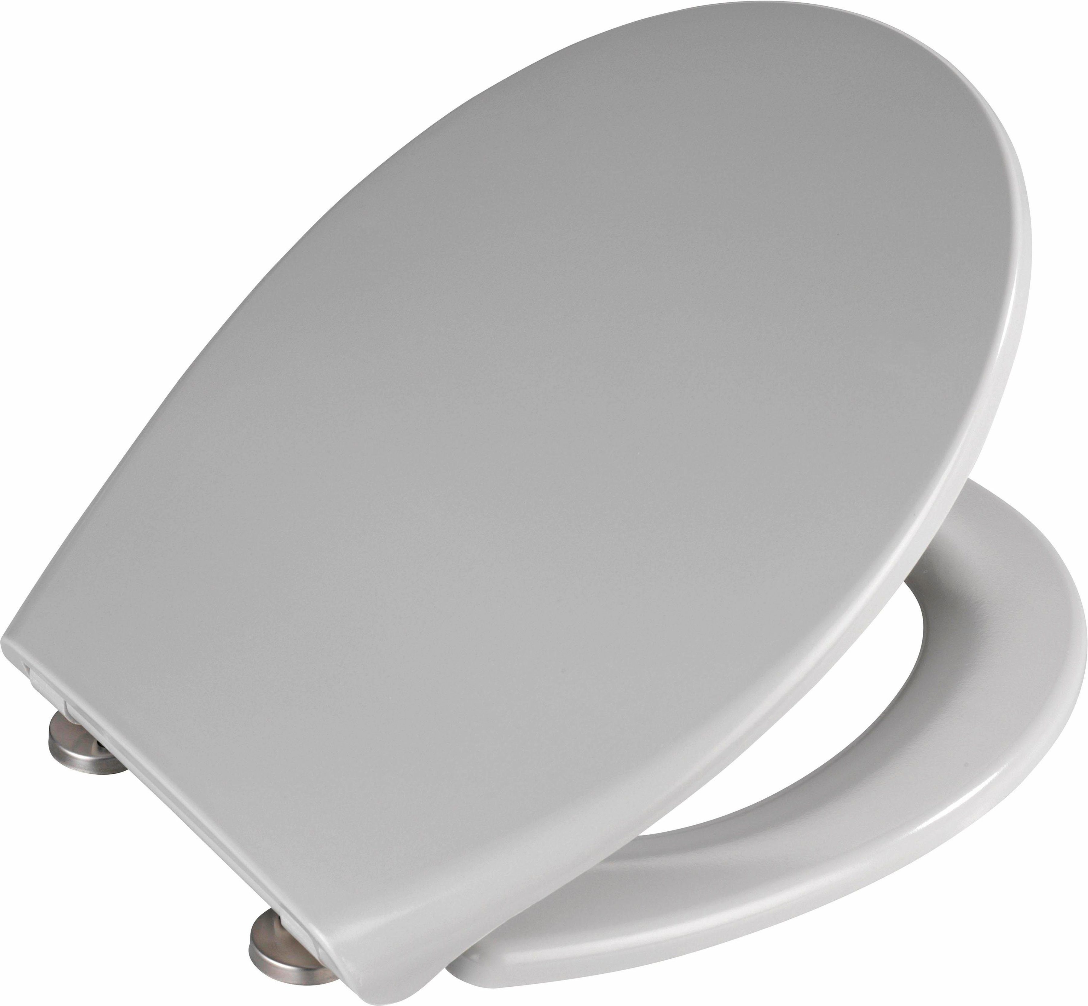 WENKO WC-Sitz Samos Concrete günstig online kaufen