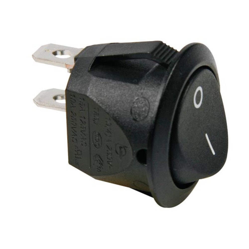 Generic Sicherungsgerät WIPPENSCHALTER - SCHWARZ - 1P SPST OFF-ON (1-St)