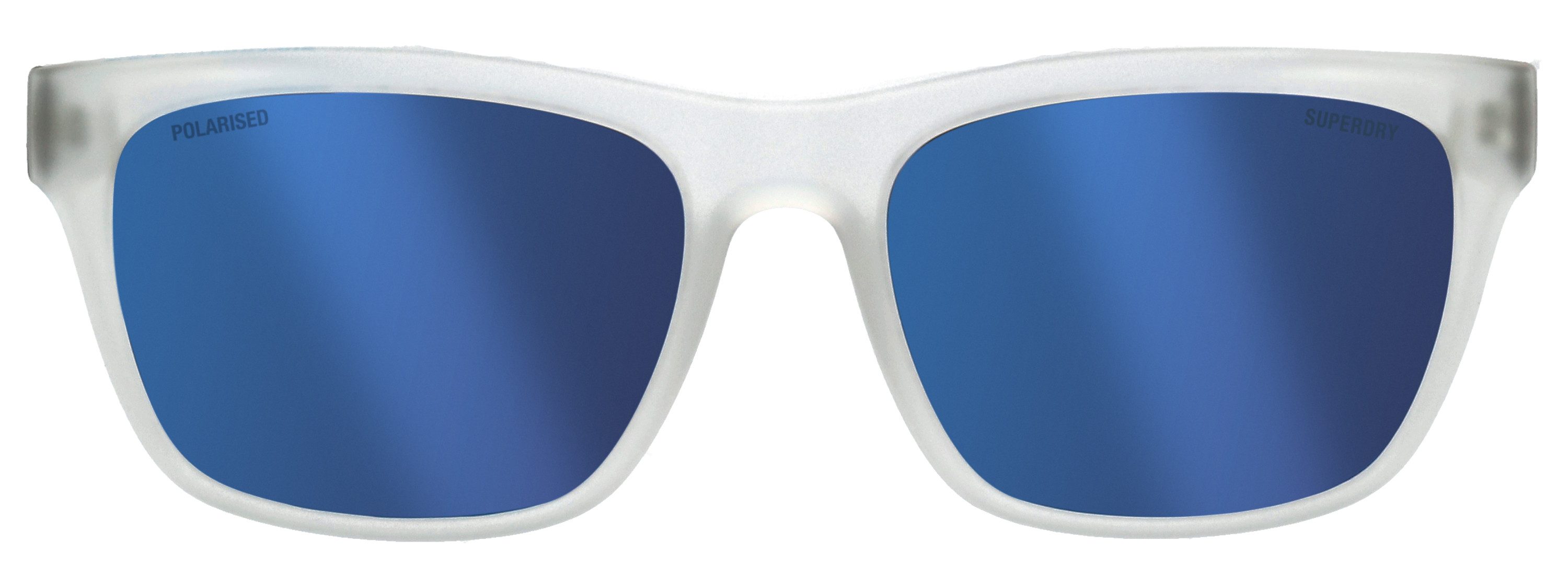 Superdry Sonnenbrille Modell 996074 Form Karree/Eckig, Logoschriftzug auf Bügel, Kunststofffassung