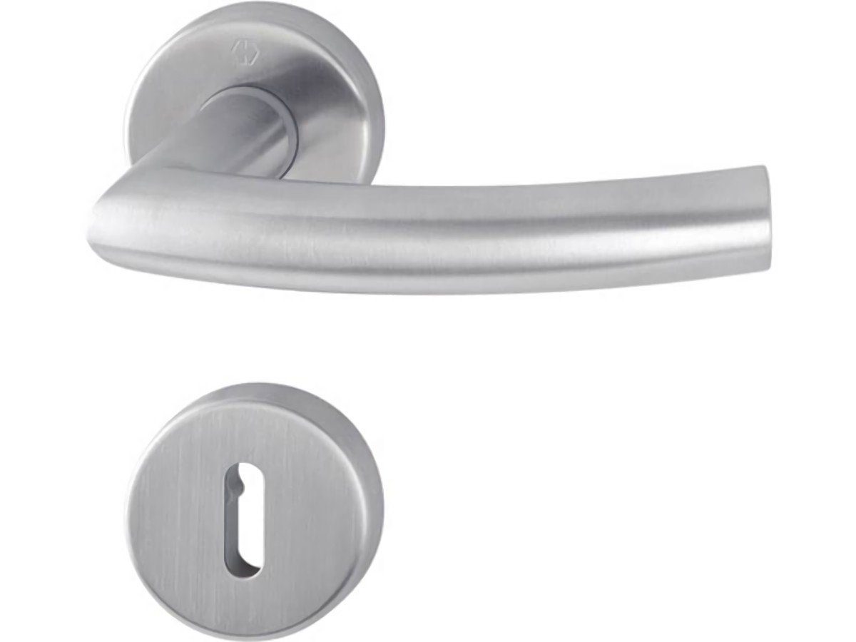 HOPPE Rosette HOPPE 2821195 Rosettengarnitur Trondheim E1430Z/42KV/42KVS Edelstahl F