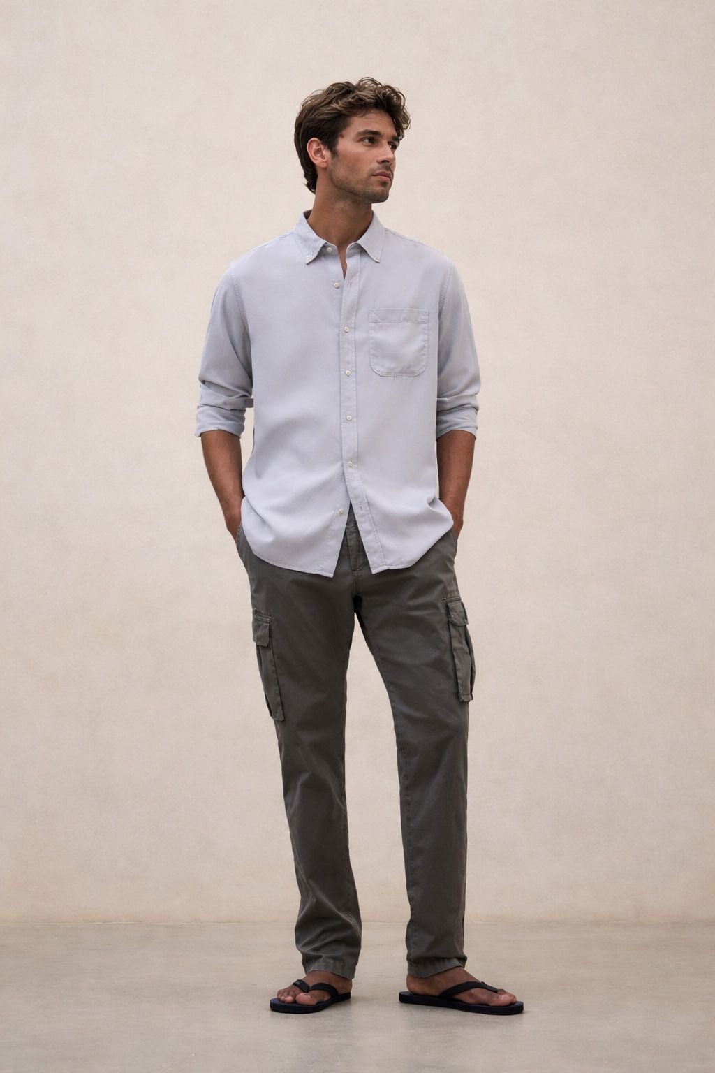 ECOALF Langarmhemd ANTEJO TENCEL SHIRT MAN