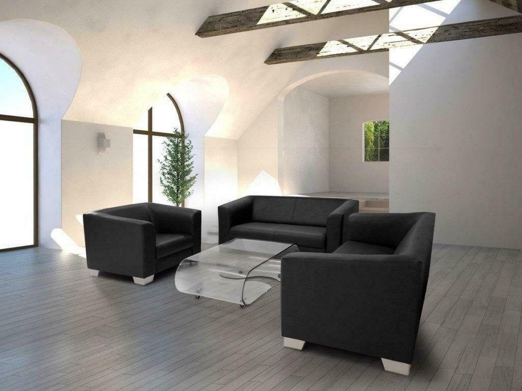 Rote Made Schwarz Sofagarnitur 3+2+1 Sofa Neu, Moderne Set Sitzer in Möbel Europe Luxus Couch JVmoebel