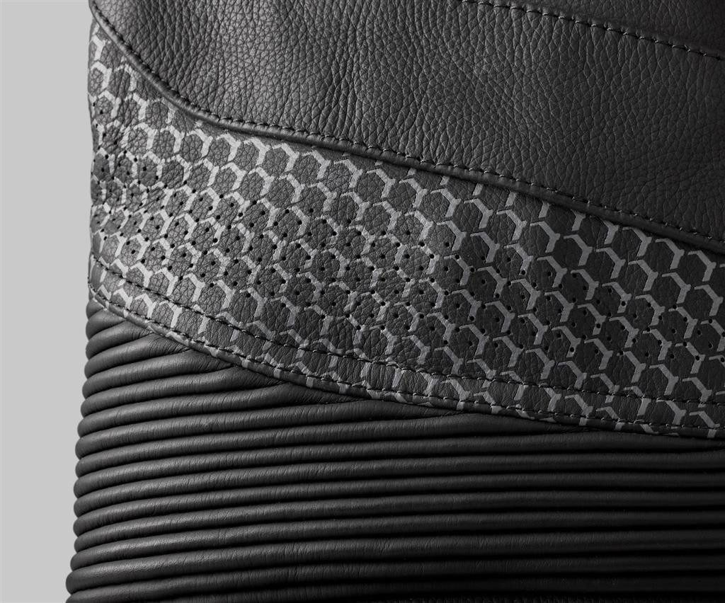 Kawasaki Motorradhose Kawasaki Padua 2 Lederhose