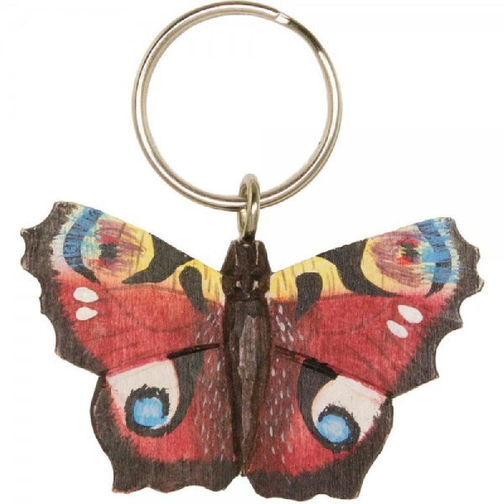 Wildlife Garden Schlüsselanhänger Schlüsselanhänger Schmetterling Rot