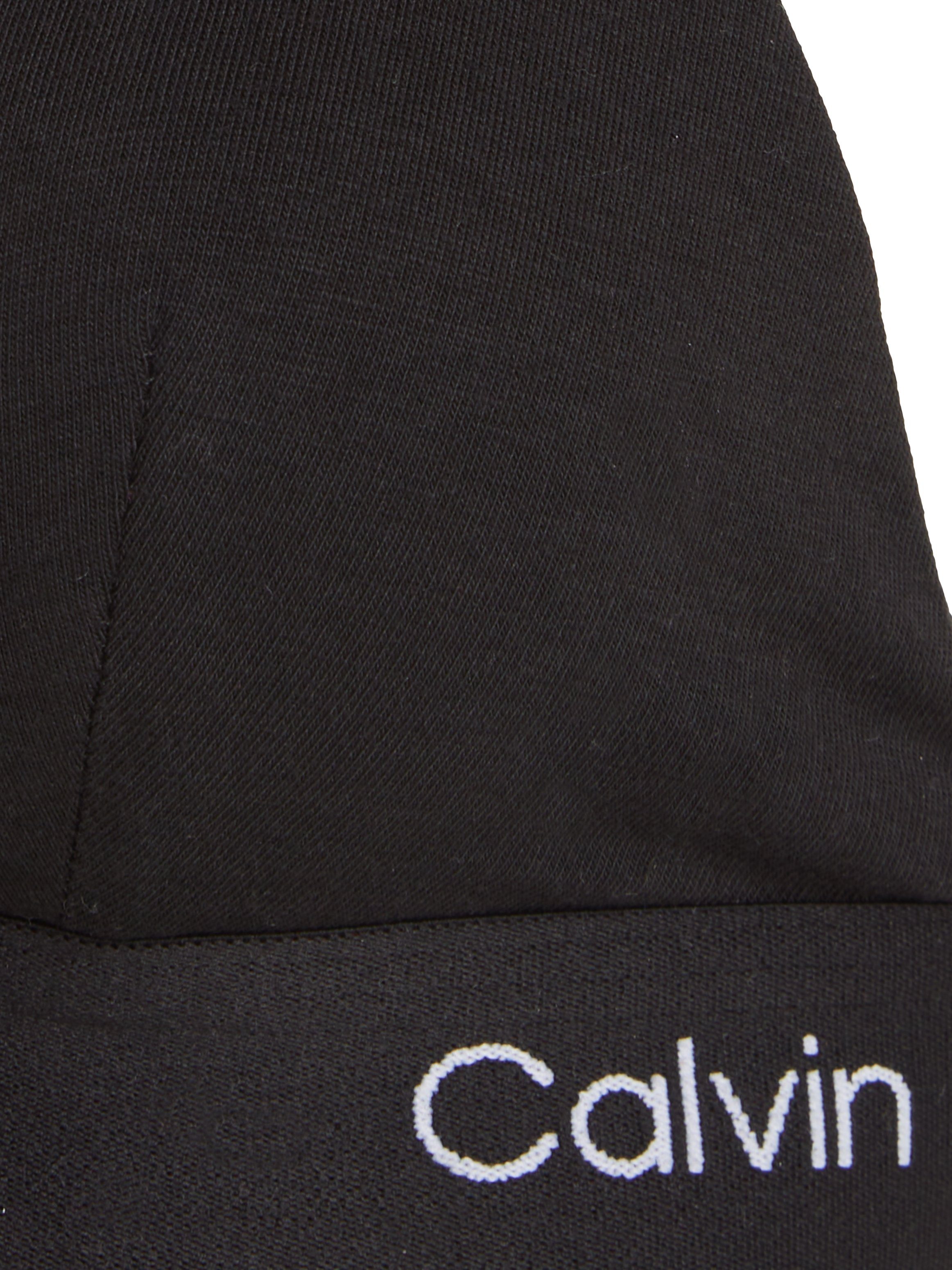 Unterband BLACK TRIANGLE auf Underwear Klein dem UNLINED Calvin Logoschriftzügen mit Triangel-BH