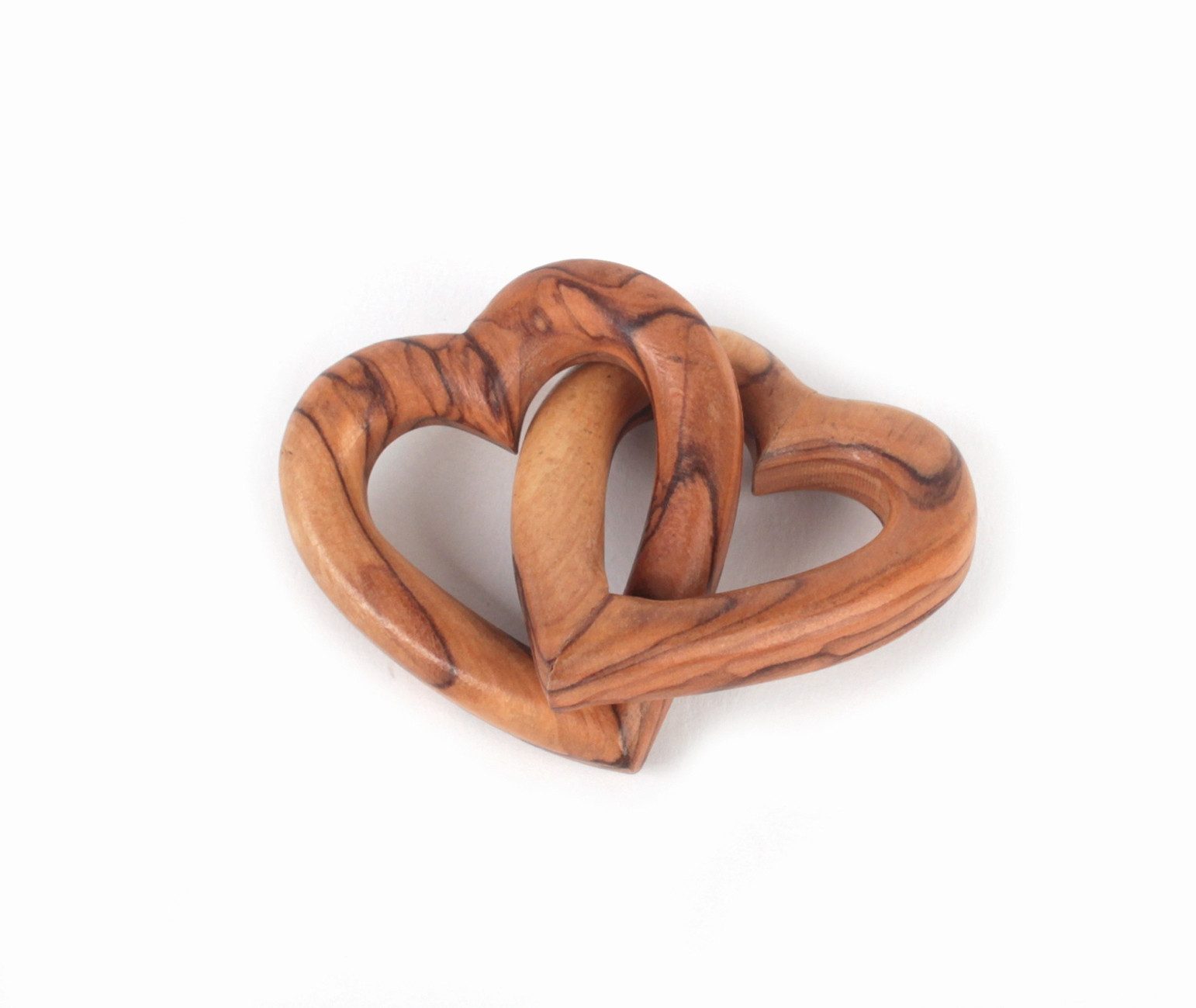 El Puente Dekofigur Verschlungene Herzen, Handmade, Handmade