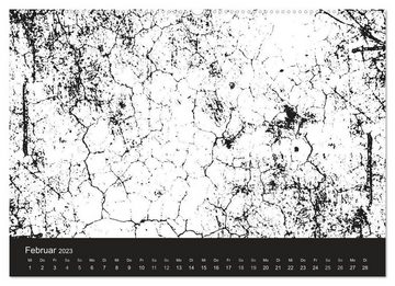 CALVENDO Wandkalender Grunge DIY Bastel-Kalender - Zum Selbstgestalten (Premium, hochwertiger DIN A2 Wandkalender 2023, Kunstdruck in Hochglanz)